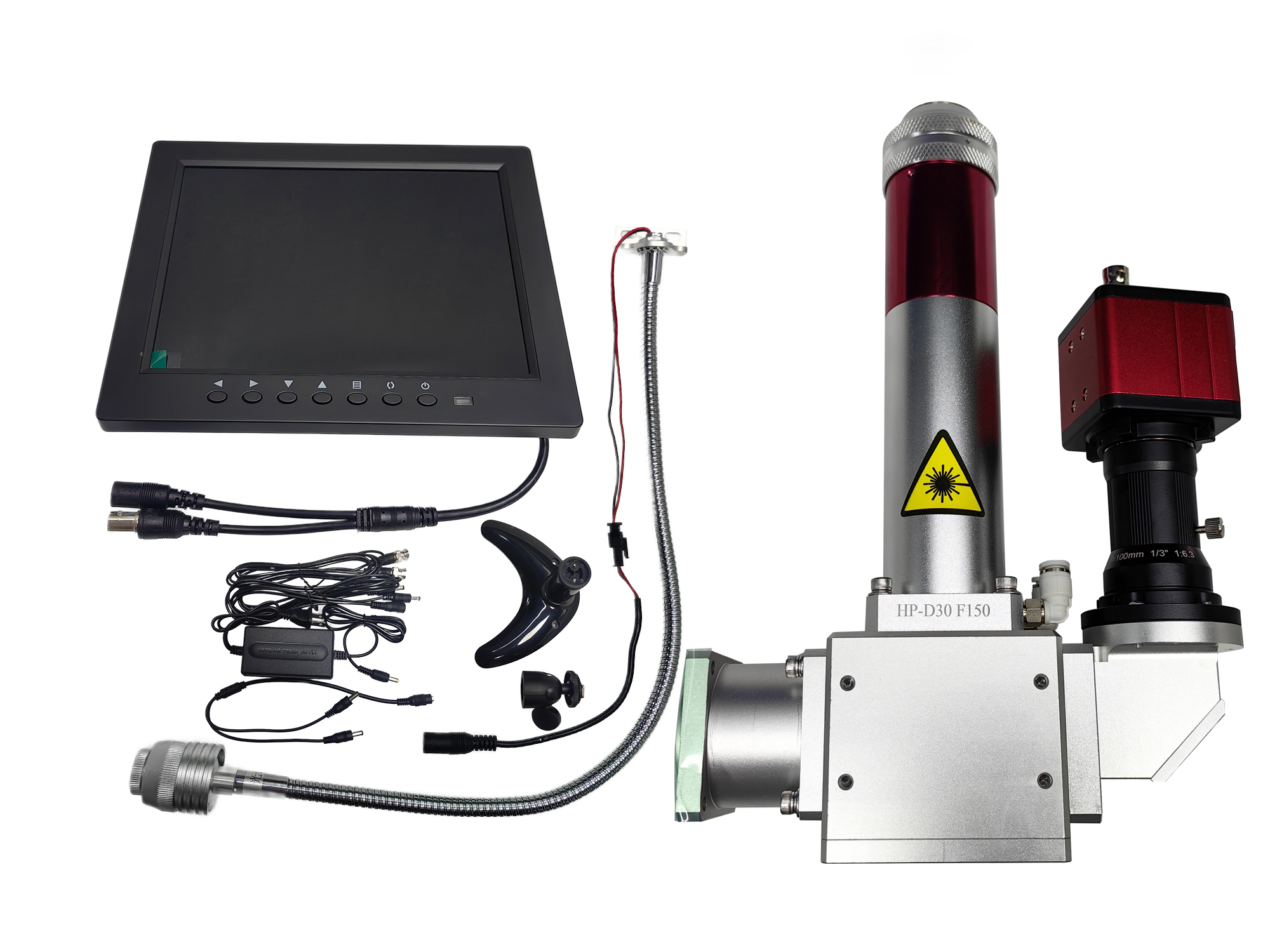 F款QBH振鏡觀(guān)察系統(tǒng)+監(jiān)控器 D30-F150 